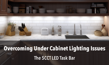 Discover how NSL’s 5CCT LED Task Bar eliminates shadows and improves task lighting with energy-efficient, easy-to-install under cabinet solutions.