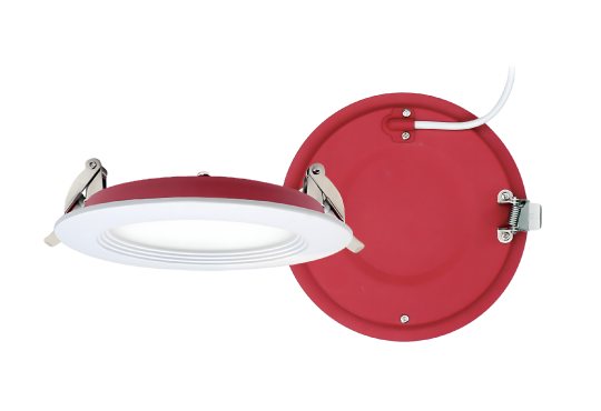 the 5CCT fire rated recessed downlight with adjustable color, dimming, and wet-area compatibility 5CCT Fire Rated Regressed Downlight