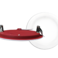 Thumbnail of the 5CCT fire rated recessed downlight with adjustable color, dimming, and wet-area compatibility 5CCT Fire Rated Regressed Downlight Click to Advance