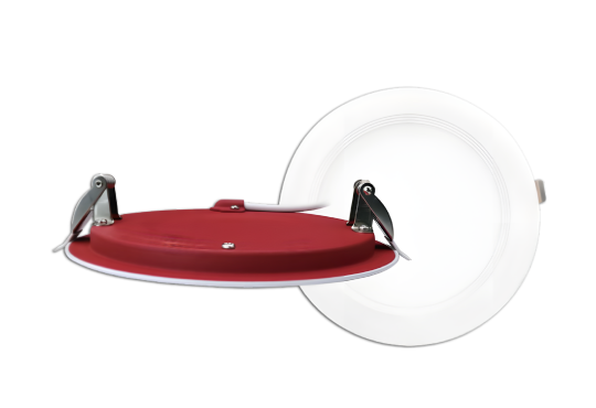 the 5CCT fire rated recessed downlight with adjustable color, dimming, and wet-area compatibility 5CCT Fire Rated Regressed Downlight